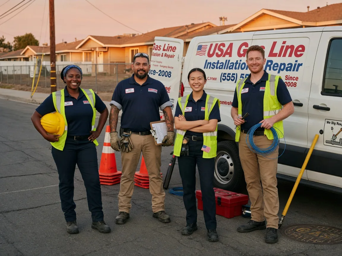 Gas Line Installation company in Bakersfield, VT
